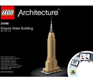LEGO Empire State Building Set 21046 Instructions