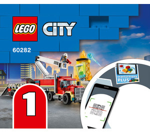 LEGO Fire Command Unit Set 60282 Instructions