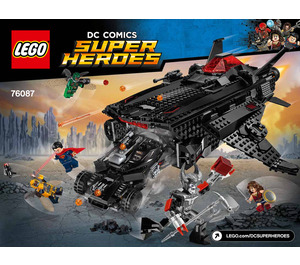 LEGO Flying Fox: Batmobile Airlift Attack Set 76087 Instructions