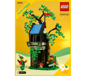 LEGO Forest Hideout Set 40567 Instructions