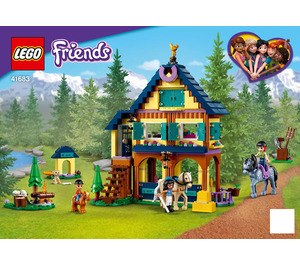 LEGO Forest Horseback Riding Centre Set 41683 Instructions