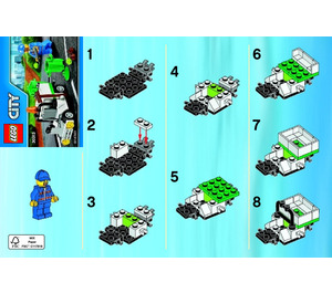LEGO Garbage Truck Set 30313 Instructions