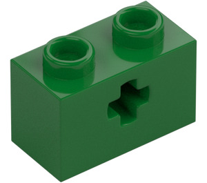 LEGO Brick 1 x 2 with Axle Hole ('+' Opening and Bottom Tube) (31493 / 32064)