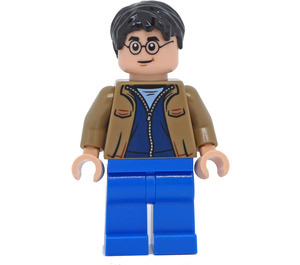 LEGO Harry Potter with Dark Tan Jacket and Blue Legs Minifigure