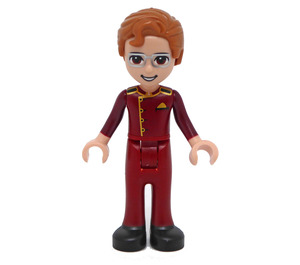 LEGO Julian with Dark Red Outfit Minifigure