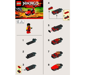 LEGO Kai Drifter Set 30293 Instructions