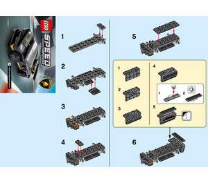 LEGO Lamborghini Huracán Super Trofeo EVO Set 30342 Instructions