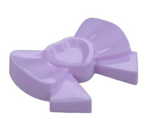 LEGO Lavender Bow with Heart and Ribbon (11618)