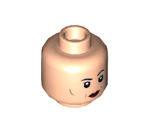 LEGO Madam Pince Minifigure Head (Recessed Solid Stud) (3626 / 100016)