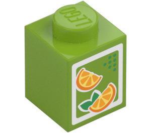 LEGO Brick 1 x 1 with Juice Carton (3005 / 95666)