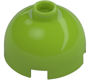 LEGO Brick 2 x 2 Round with Dome Top (Safety Stud, Axle Holder) (3262 / 30367)