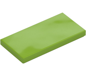 LEGO Lime Tile 2 x 4 (87079)