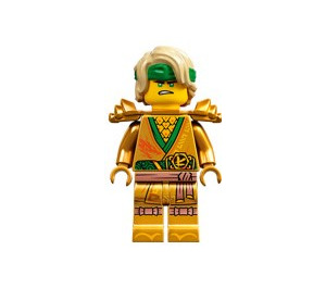 LEGO Lloyd - Golden Ninja with Shoulder Armor Minifigure