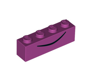 LEGO Brick 1 x 4 with Black Line (3010 / 52093)