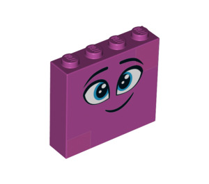 LEGO Brick 1 x 4 x 3 with Smiling Face (49311 / 52098)