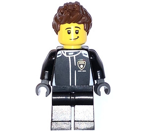 LEGO Male Lamborghini Driver Minifigure