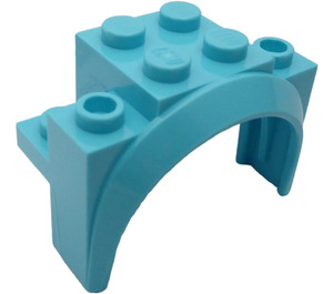 LEGO Mudguard Brick 2 x 4 x 2.3 with Tall Wheel Arch (18974)