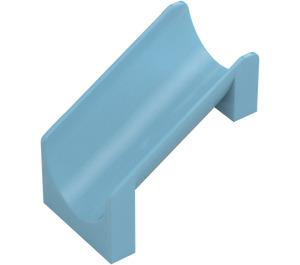 LEGO Medium Azure Slide Straight 4 x 6 x 6 (27976)