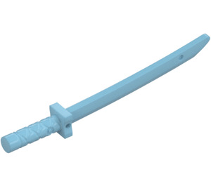 LEGO Medium Azure Sword with Square Guard and Capped Pommel (Shamshir) (21459)