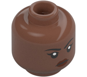 LEGO Reva (Third Sister) Minifigure Head (Recessed Solid Stud) (3626 / 100503)