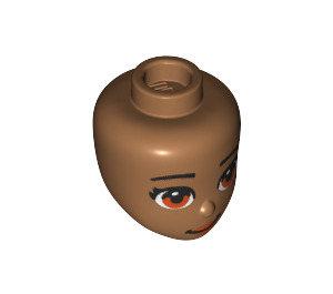 LEGO Maya Female Minidoll Head (84078 / 92198)
