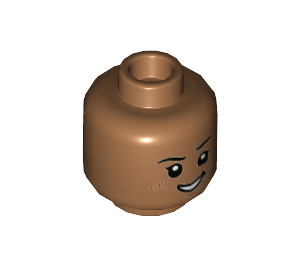 LEGO Ravenclaw Student Minifigure Head (Recessed Solid Stud) (3626 / 89275)