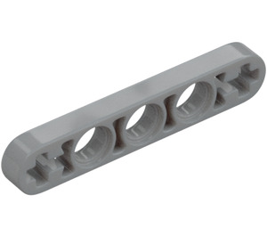 LEGO Medium Stone Gray Beam 5 x 0.5 Thin with Axle Holes (11478 / 44864)