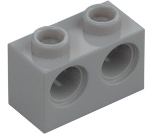 LEGO Medium Stone Gray Brick 1 x 2 with 2 Holes (32000)