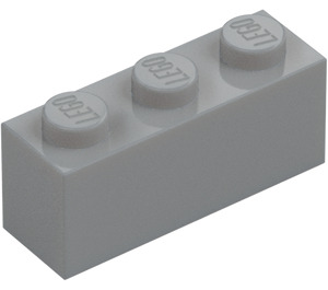 LEGO Medium Stone Gray Brick 1 x 3 (3622 / 45505)