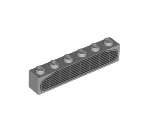 LEGO Brick 1 x 6 with Aston Martin DB5 Grille (3009 / 100675)