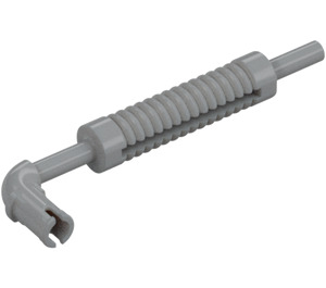 LEGO Medium Stone Gray Exhaust Pipe with Technic Pin and Flat End (14682 / 65571)