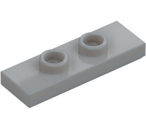 LEGO Medium Stone Gray Plate 1 x 3 with 2 Studs (34103)