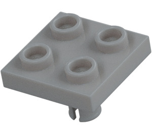 LEGO Plate 2 x 2 with Bottom Pin (No Holes) (2476 / 48241)