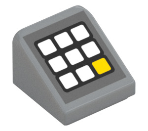 LEGO Slope 1 x 1 (31°) with keypad (35338 / 78238)