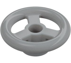 LEGO Medium Stone Gray Small Steering Wheel (16091 / 30663)