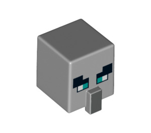 LEGO Square Head with Nose with Pillager Face (23766 / 66798)