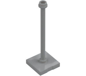 LEGO Support 2 x 2 x 5 Bar on Tile Base with Stud with Stop Ring (28980 / 98549)