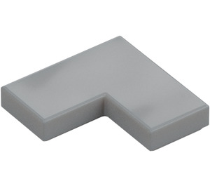 LEGO Medium Stone Gray Tile 2 x 2 Corner (14719)