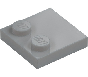 LEGO Medium Stone Gray Tile 2 x 2 with Studs on Edge (33909)