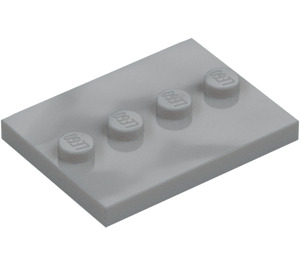 LEGO Tile 3 x 4 with Four Studs (17836 / 88646)