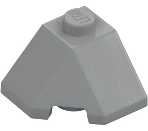 LEGO Medium Stone Gray Wedge 2 x 2 (45°) Corner (13548)