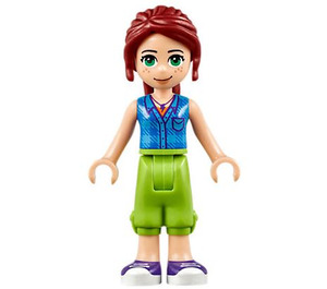 LEGO Mia with Blue Shirt with Green Cargo Pants Minifigure