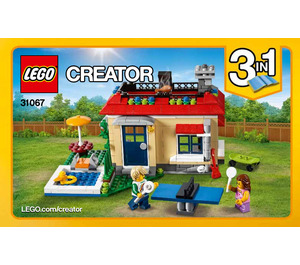 LEGO Modular Poolside Holiday Set 31067 Instructions