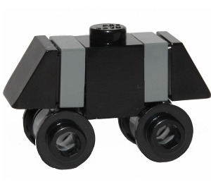 LEGO Mouse Droid (Dark Stone Gray) with Open Stud Wheels Minifigure