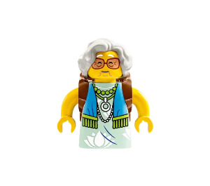 LEGO Mrs. Castillo with Brown Rolltop Backpack Minifigure