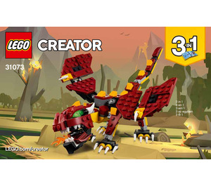 LEGO Mythical Creatures Set 31073 Instructions