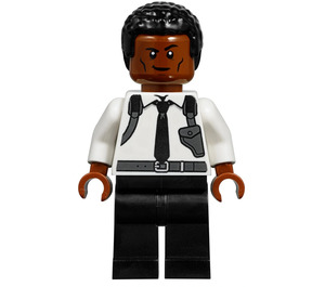 LEGO Nick Fury with White Shirt Minifigure