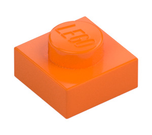 LEGO Orange Plate 1 x 1 (3024 / 30008)