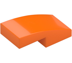 LEGO Orange Slope 1 x 2 Curved (3593 / 11477)