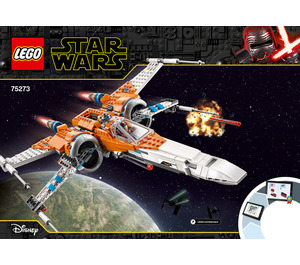 LEGO Poe Dameron's X-wing Fighter Set 75273 Instructions